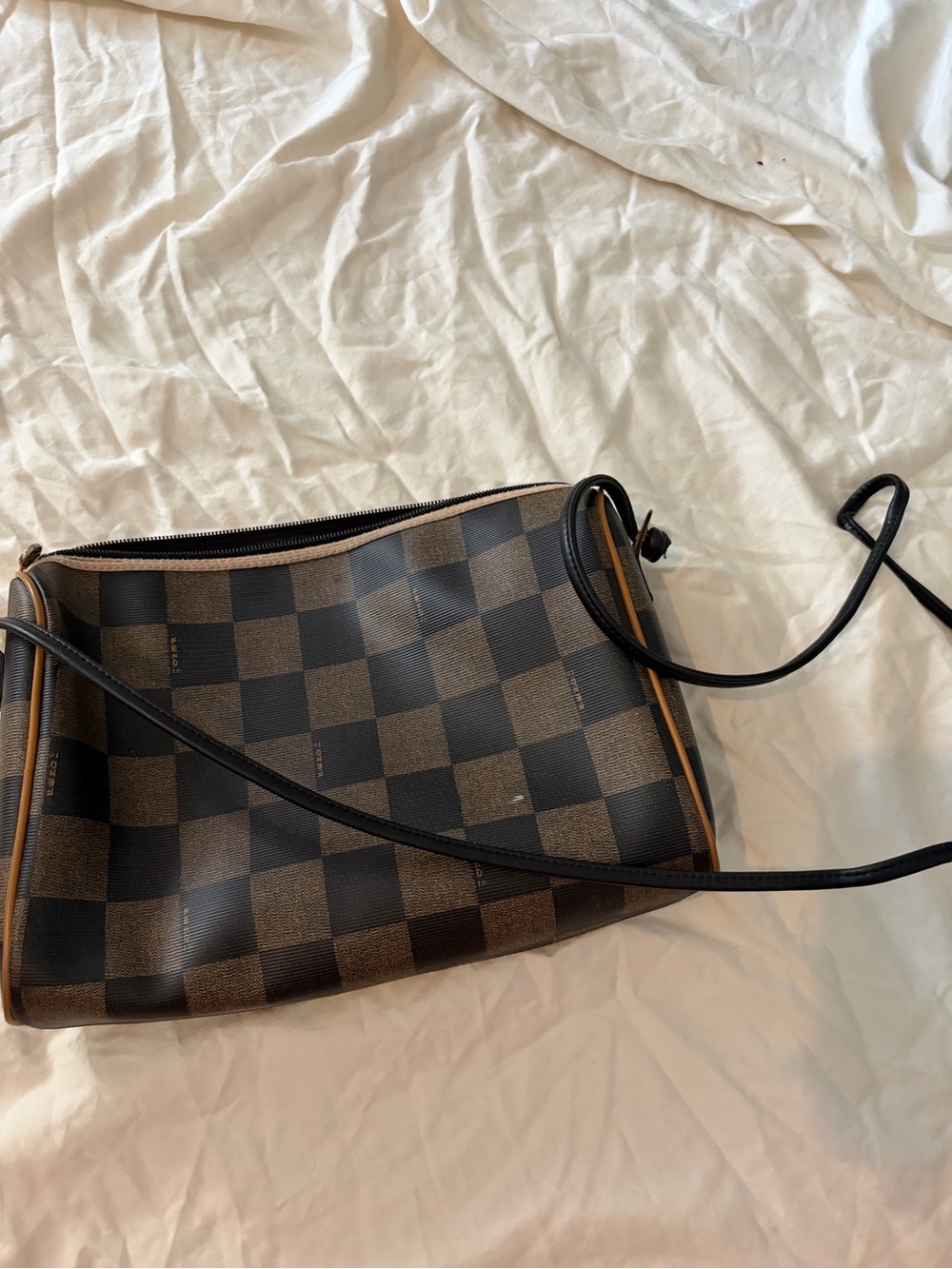 Vintage Checkered Fendi Bag - Picture 4 of 4